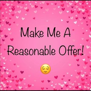 Make a reasonable offer! :)